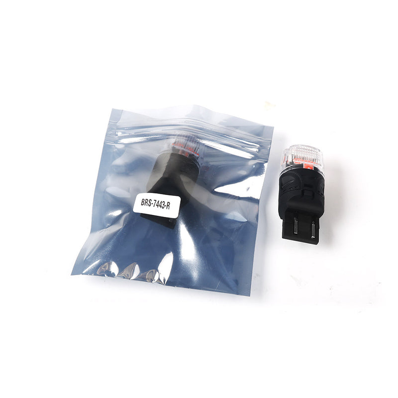 Load image into Gallery viewer, BRS Series 7443 Red LED Brake Light Bulbs Wholesale

