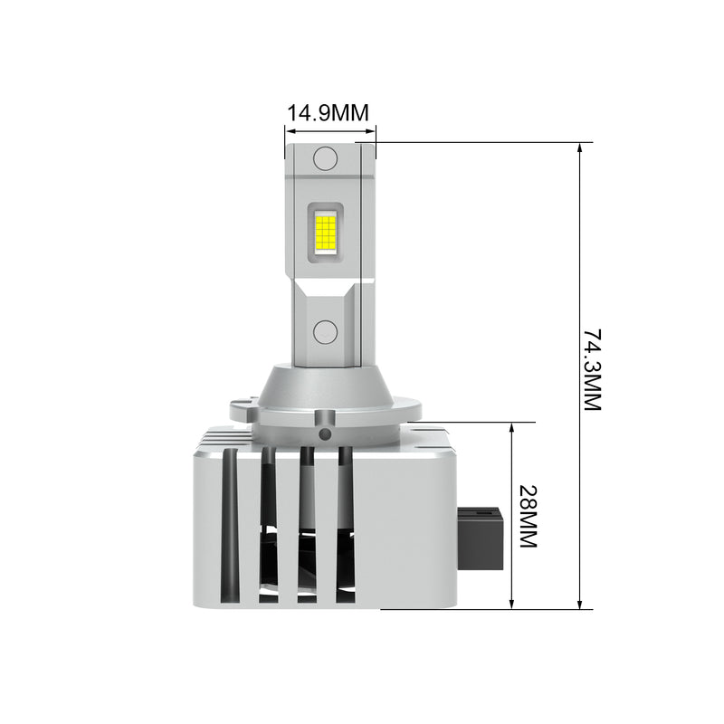 Load image into Gallery viewer, PRO-D Series D1 LED Bulb for HID Xenon Headlights
