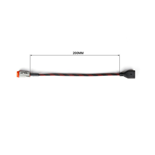 DT 5202 Connector Converter Adapter with 2-Pin Wiring Harness
