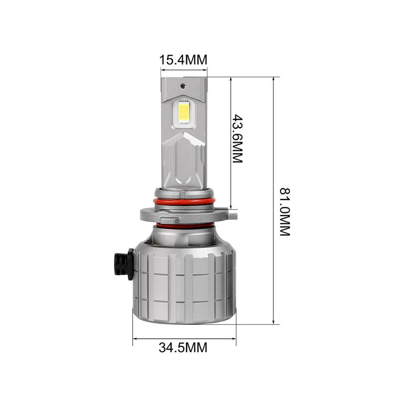 Load image into Gallery viewer, Upgrade version high power high lumen F8 LED Headlight 9005
