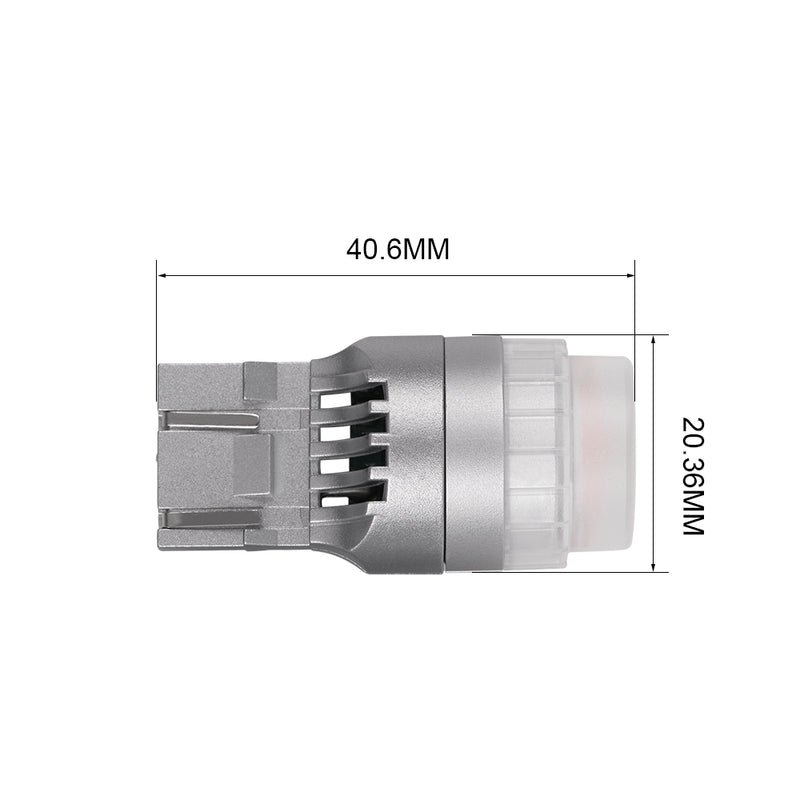 Load image into Gallery viewer, GST Series 7443 Red LED Brake Light Bulbs Wholesale
