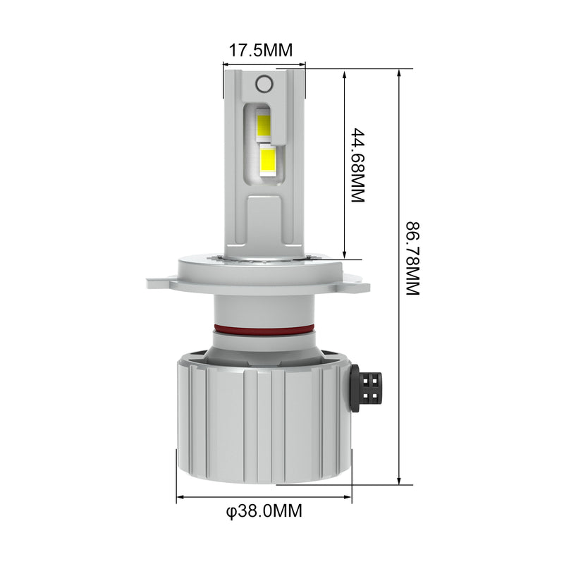 Load image into Gallery viewer, Ultra high power high lumen F9 LED Headlight H4
