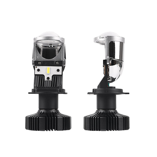 H4 Projector Lens LED Headlight Bulbs