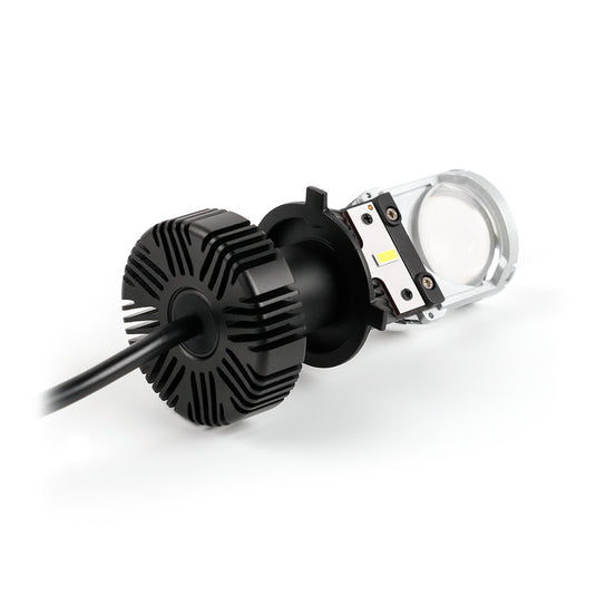 H4 Projector Lens LED Headlight Bulbs