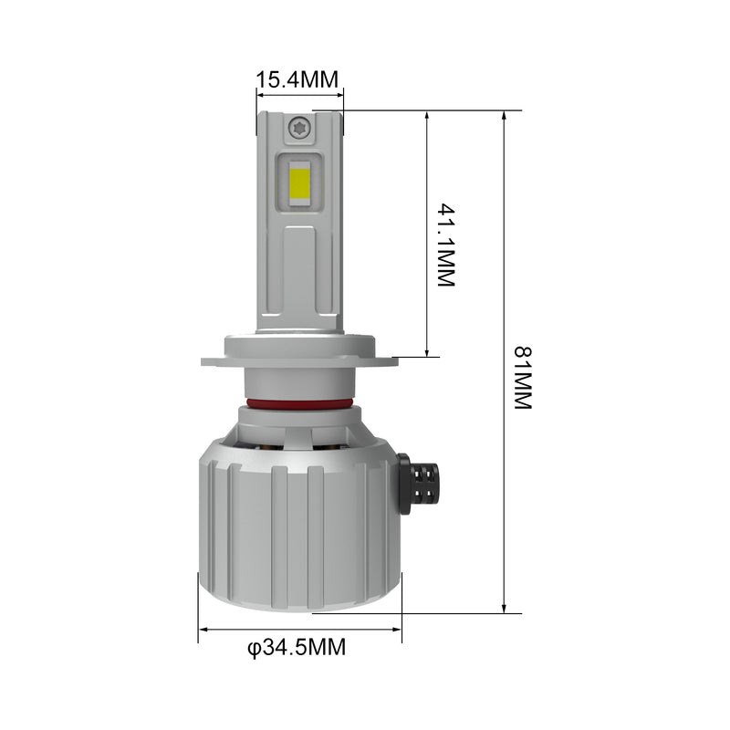 Load image into Gallery viewer, Upgrade version high power high lumen F8 Led Headlight H7
