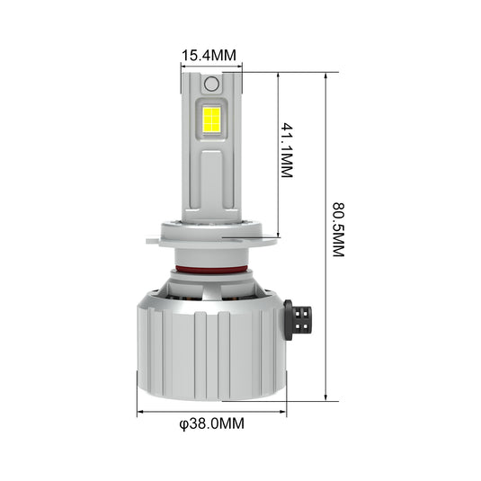 Ultra high power high lumen F9 LED Headlight H7