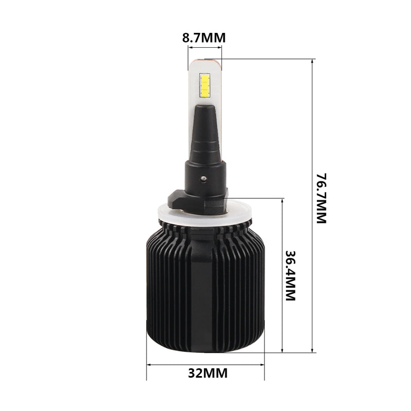 Load image into Gallery viewer, Car Led Kit J1 Bullet H1 LED Headlight Kit 4000 Lumen
