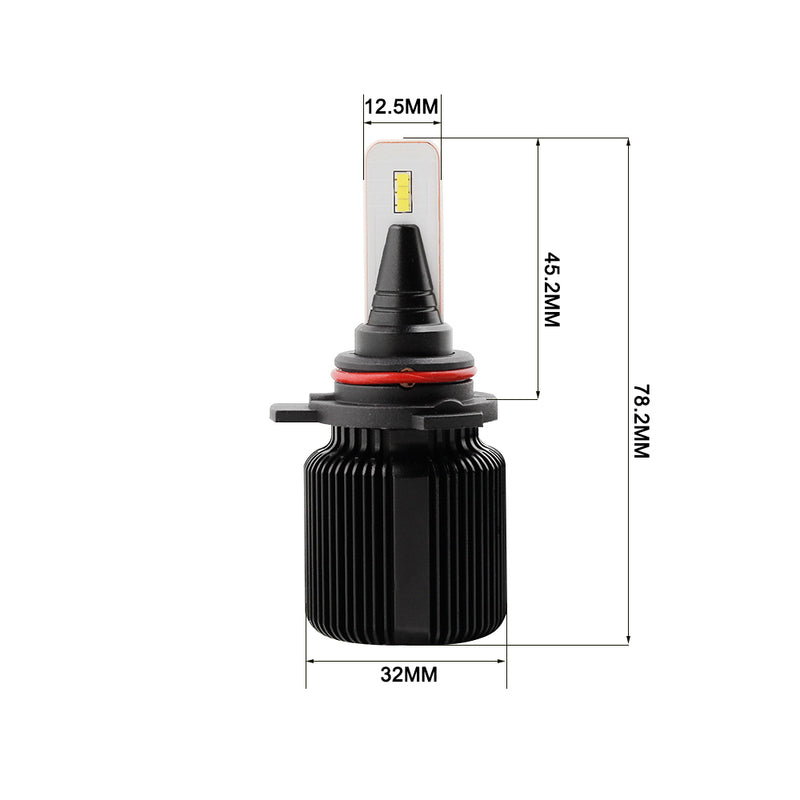 Load image into Gallery viewer, Car Led Kit J1 Bullet 9012 Led Headlight Kit 4000 Lumen
