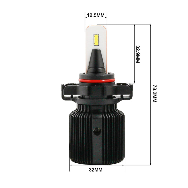 Load image into Gallery viewer, Car Led Kit J1 Bullet H16 Led Headlight Kit 4000 Lumen
