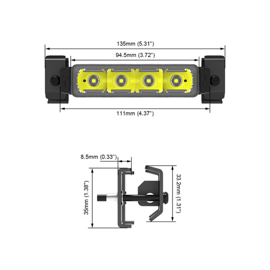 Ultra-Thin LED Grille Light Kit for LC300