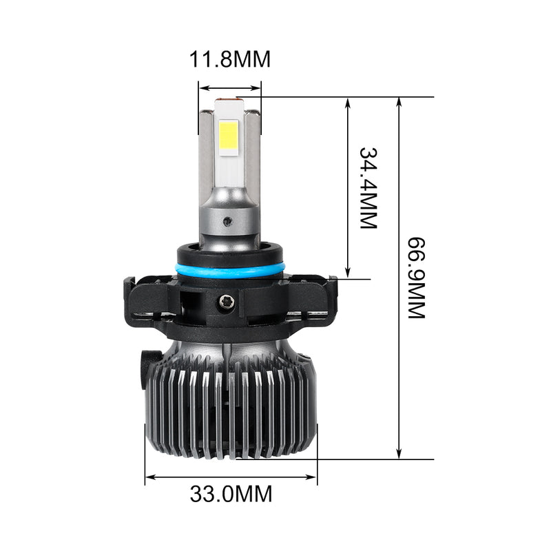 Загрузить изображение в просмотрщик галереи, High brightness Mini design P60 LED Headlight H16
