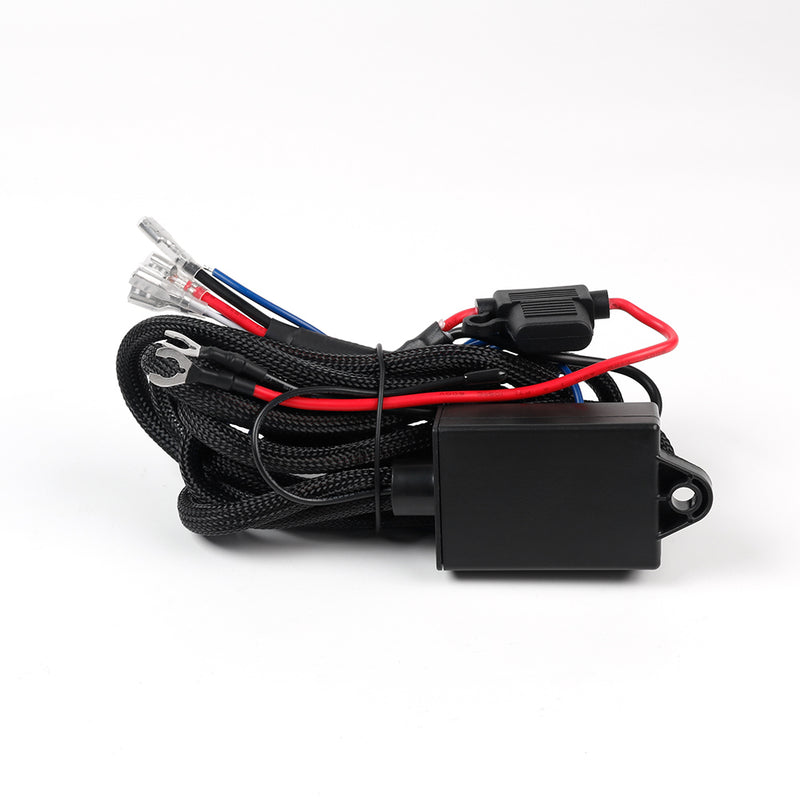 Load image into Gallery viewer, 2.0M 14AWG 1 Output Auxiliary Light Remote Control Wiring Harness
