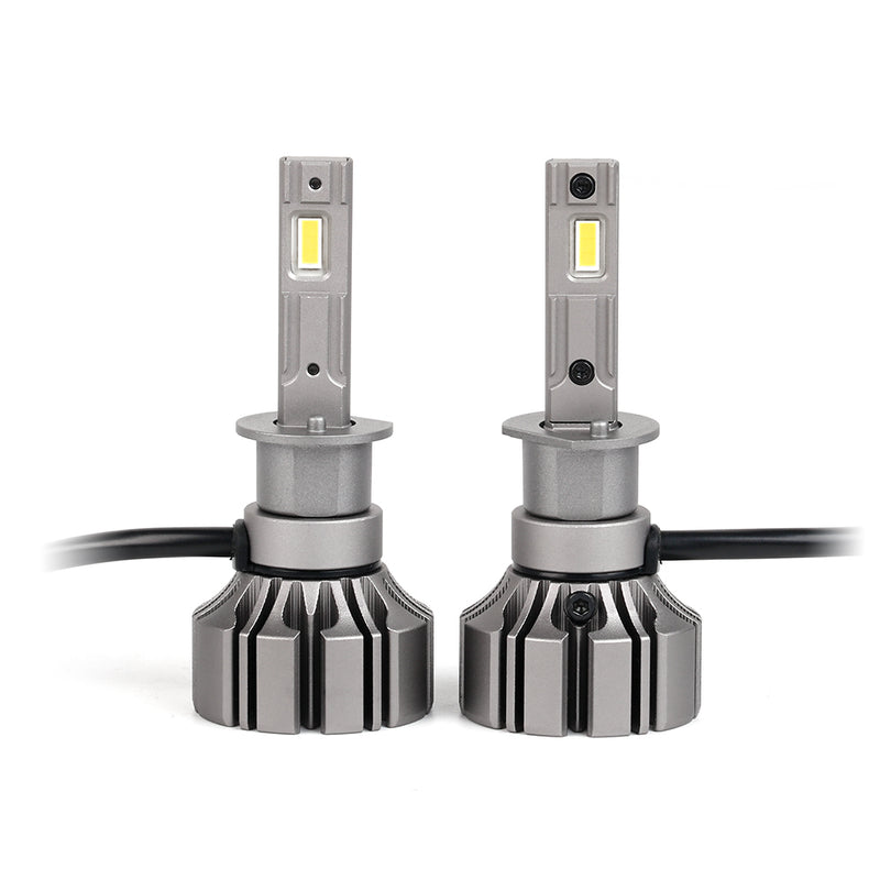 Load image into Gallery viewer, Fanless High Power S5 LED Headlight H1 H3
