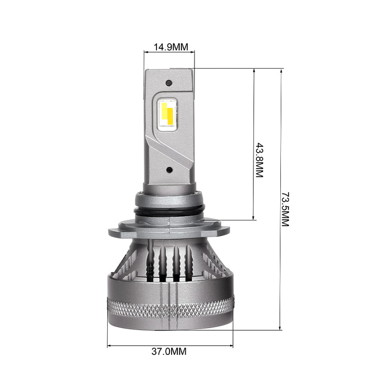 Load image into Gallery viewer, Bluetooth Smart ST1 LED Headlight Conversion Kit 9005
