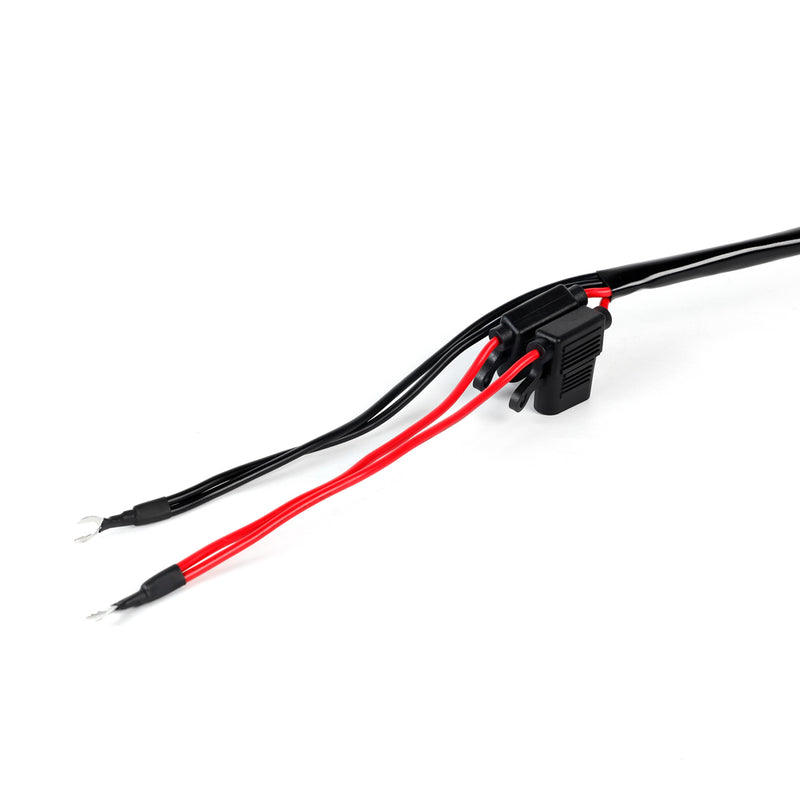 Load image into Gallery viewer, 12V 14AWG Auxiliary Light Wiring Harness with DT Connector
