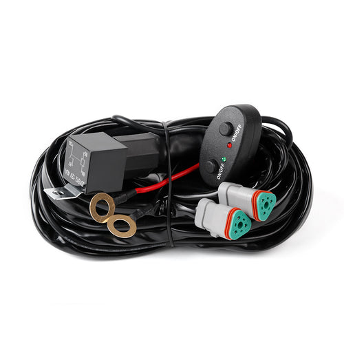 T1 Series 3.0M 2 Output Auxiliary Light Wiring Harness