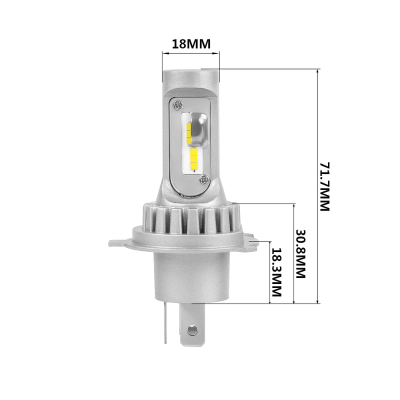 Load image into Gallery viewer, Original Ultra Small V9 H4 LED Headlight Bulb for Car
