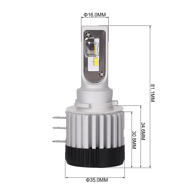 Load image into Gallery viewer, Original Ultra Small Compact Size V9S H15 LED Headlight Bulb
